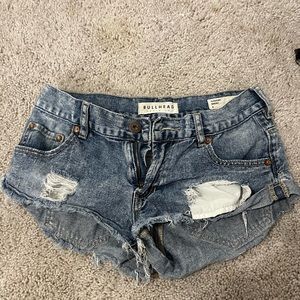 High waisted shorts
